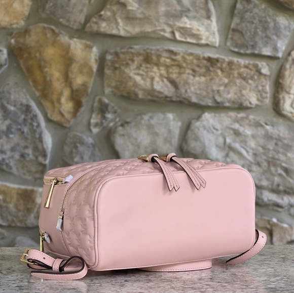 Michael Kors Rhea Medium Pink Backpack - Picture 4 of 7
